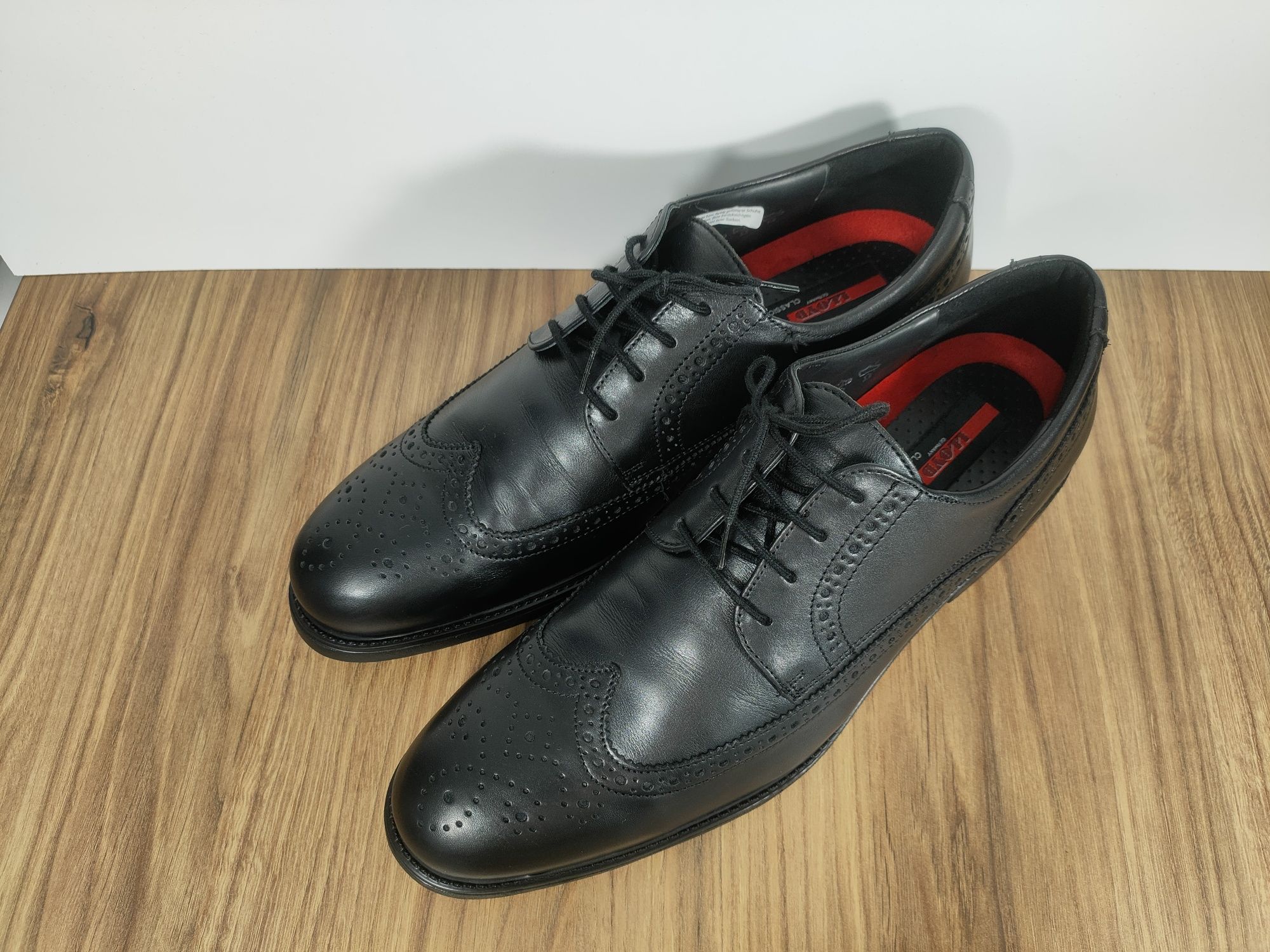 Buty Lloyd XL Extralight pantofle męskie skórzane lekkie r. 10,5 44,5