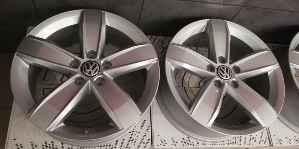 Oryginał! Felgi 16" 5x112 VW T-Roc Passat Tiguan Golf VIII VII Skoda