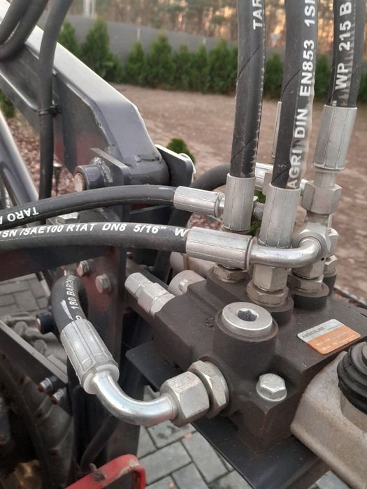 Minitraktor yanmar f20 z turem ciągnik ogrodniczy