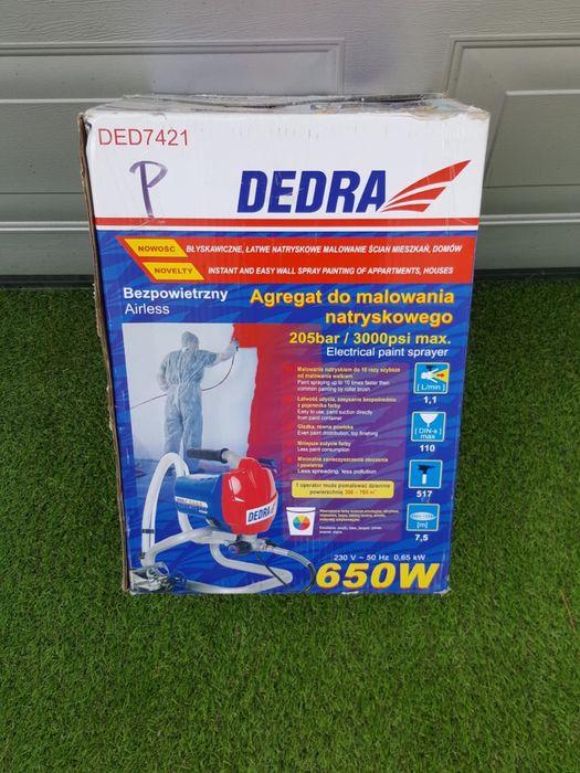 Agregat malarski Dedra 650W nowy