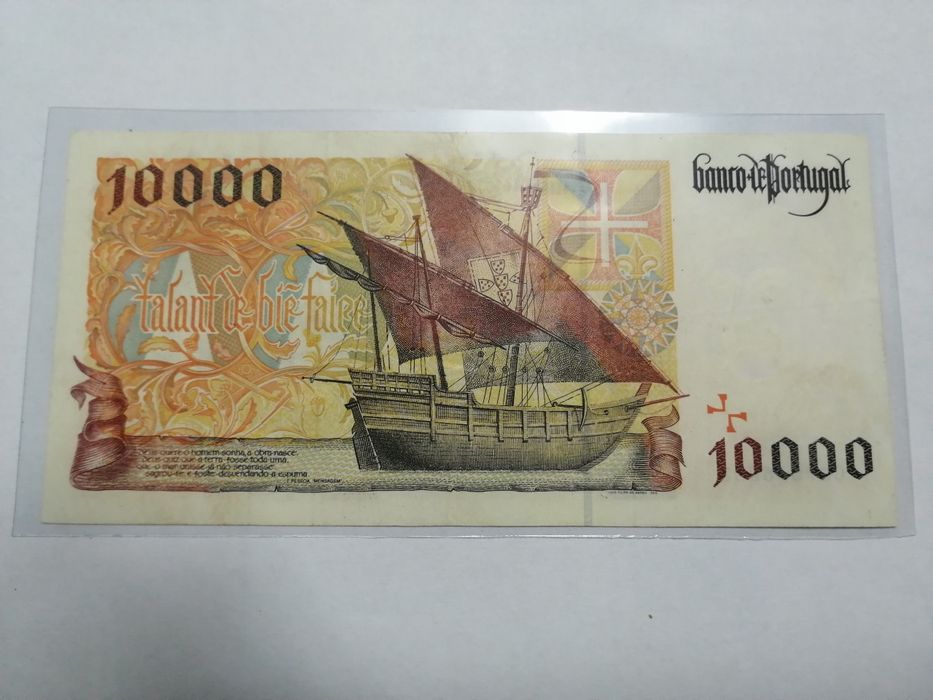 Nota de 10000$00 escudos