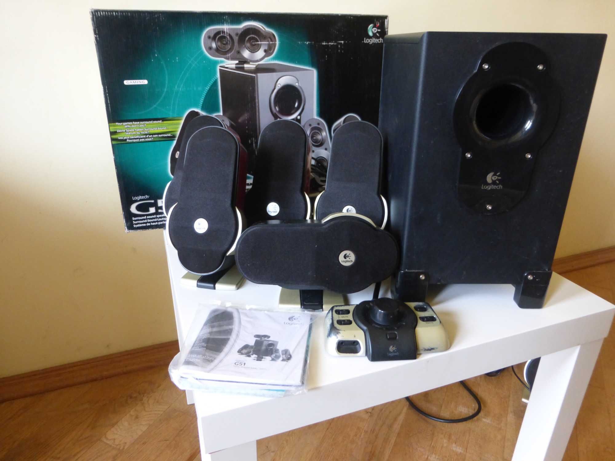 Ігрові комп'ютерні колонки (акустика) 5.1 Logitech G51