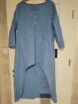 Tunika niebieska viscose 40