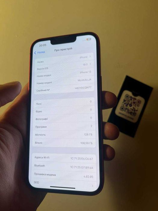 iphone 13 128gb, гарний стан, айфон 13 128