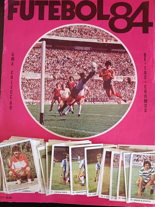 Cromos Futebol 84