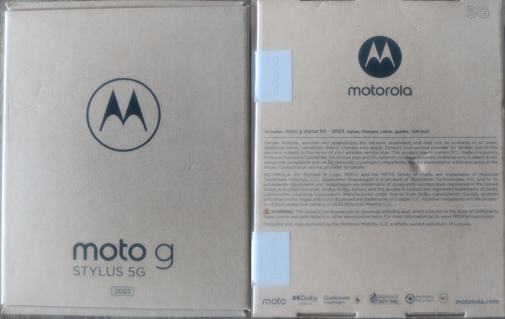 Смартфон MotoG Stylus 5G