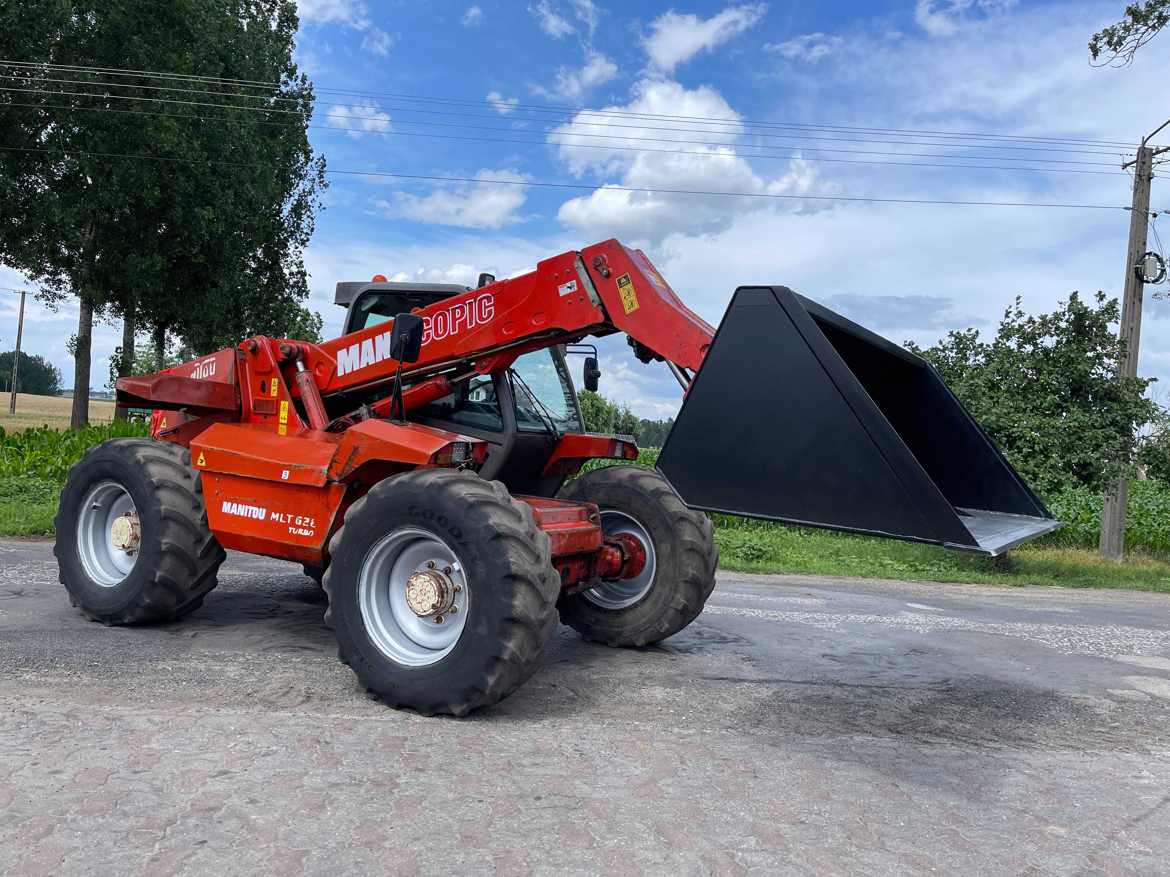 Ładowarka teleskopowa Manitou MLT 628*Perkins*6 Metrów*Zadbana*4X4