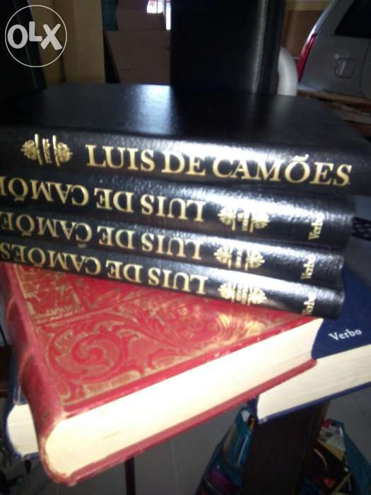 Obras de Luís de Camões em 4 volumes