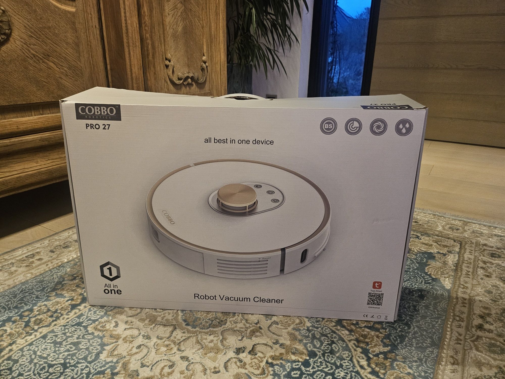 Robot Cobbo pro 27  mocująco odkurzający