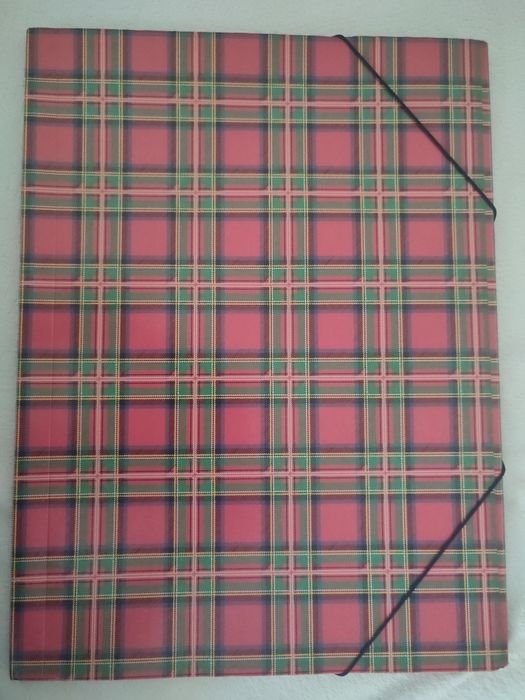 Папка А3 формат на резинке ламинированная для бумаг