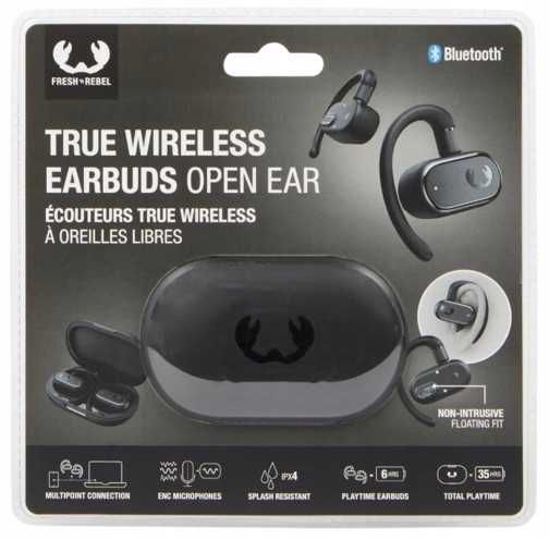 Słuchawki bezprzewodowe z przewodnictwem kostnym Fresh 'n Rebel szare