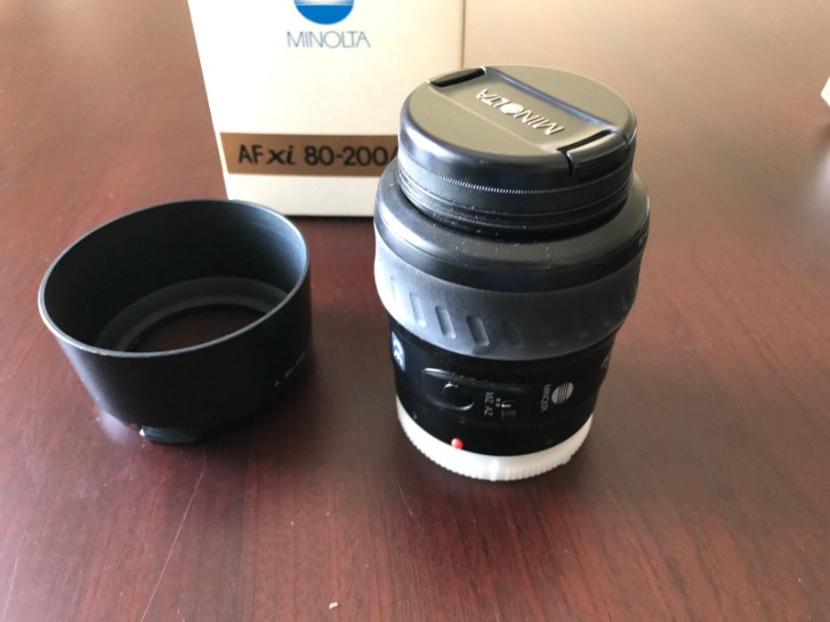 Minolta Dynax 500si + acessórios