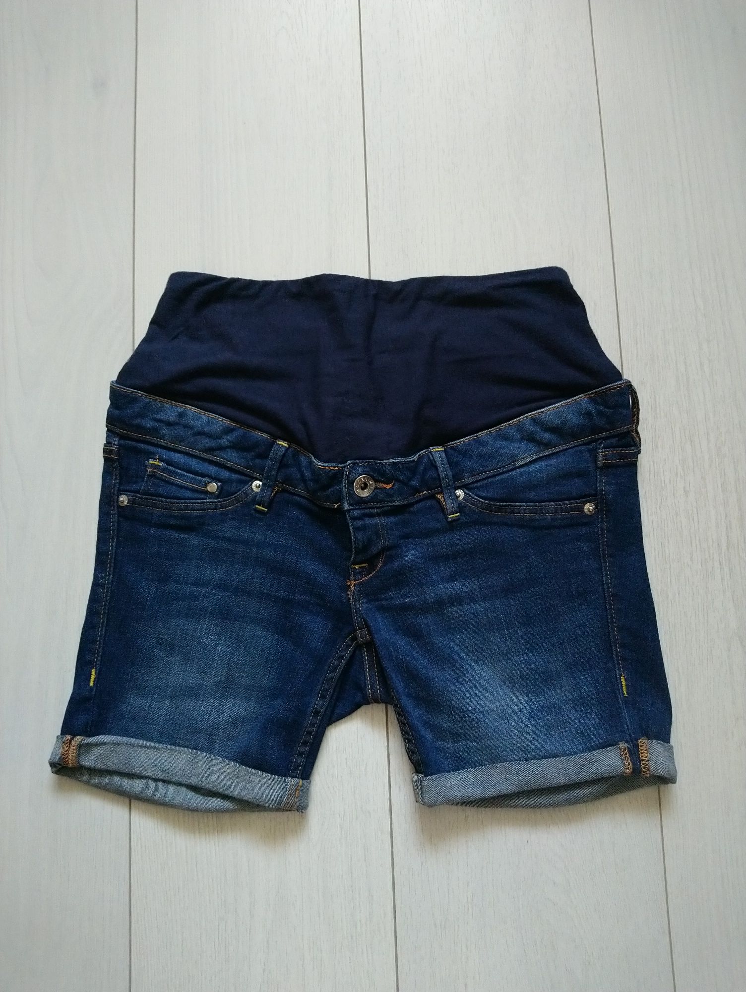 Джинсові шорти для вагітних H&M Mama EUR 36 розмір