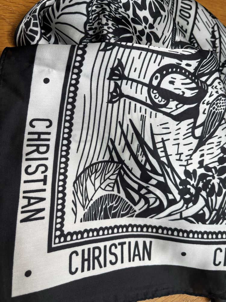 Christian spaszka chusta na szyję do torebki lub na rękę