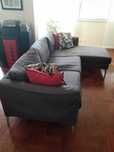 Sofá com chaise longue