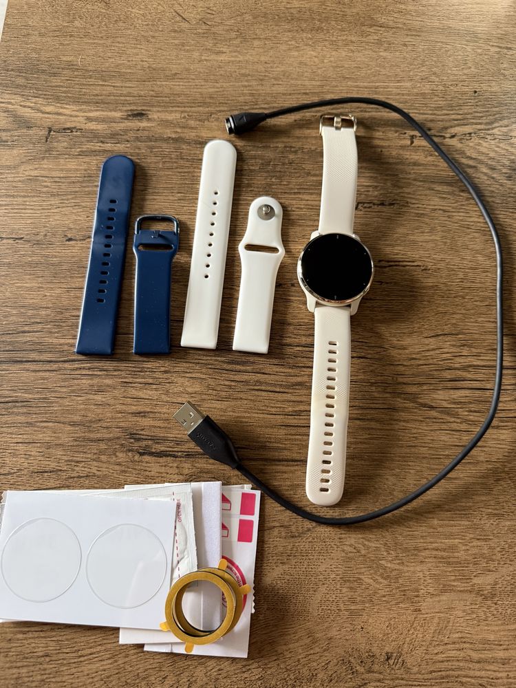 Garmin Venu 2 Plus – smartwatch, stan bdb, dodatki!