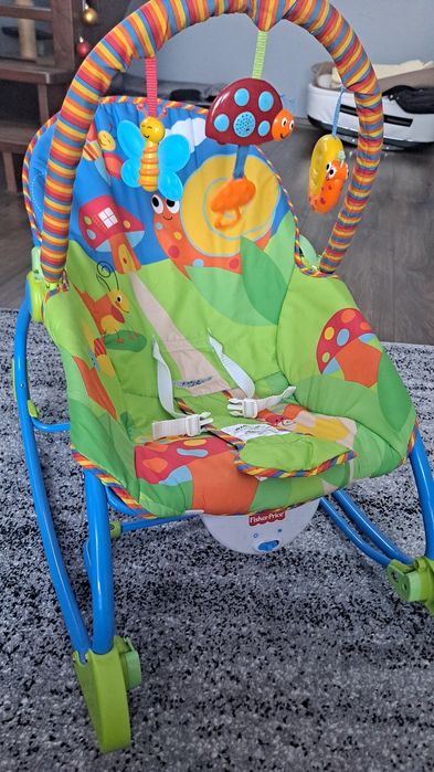 Leżaczek, kolyska Fisher price