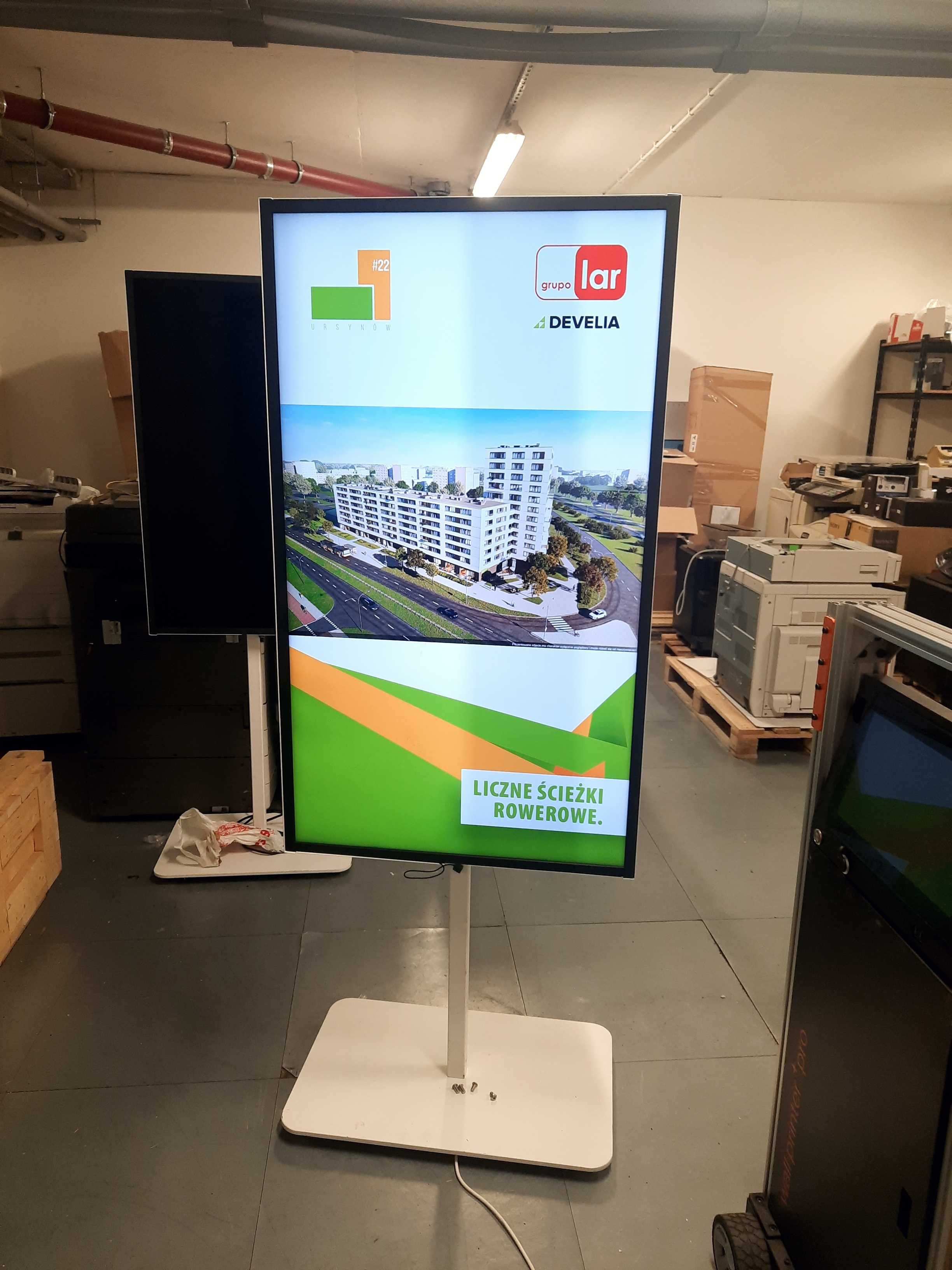 Monitor przemysłowy Samsung 55" OM55N + stelaż