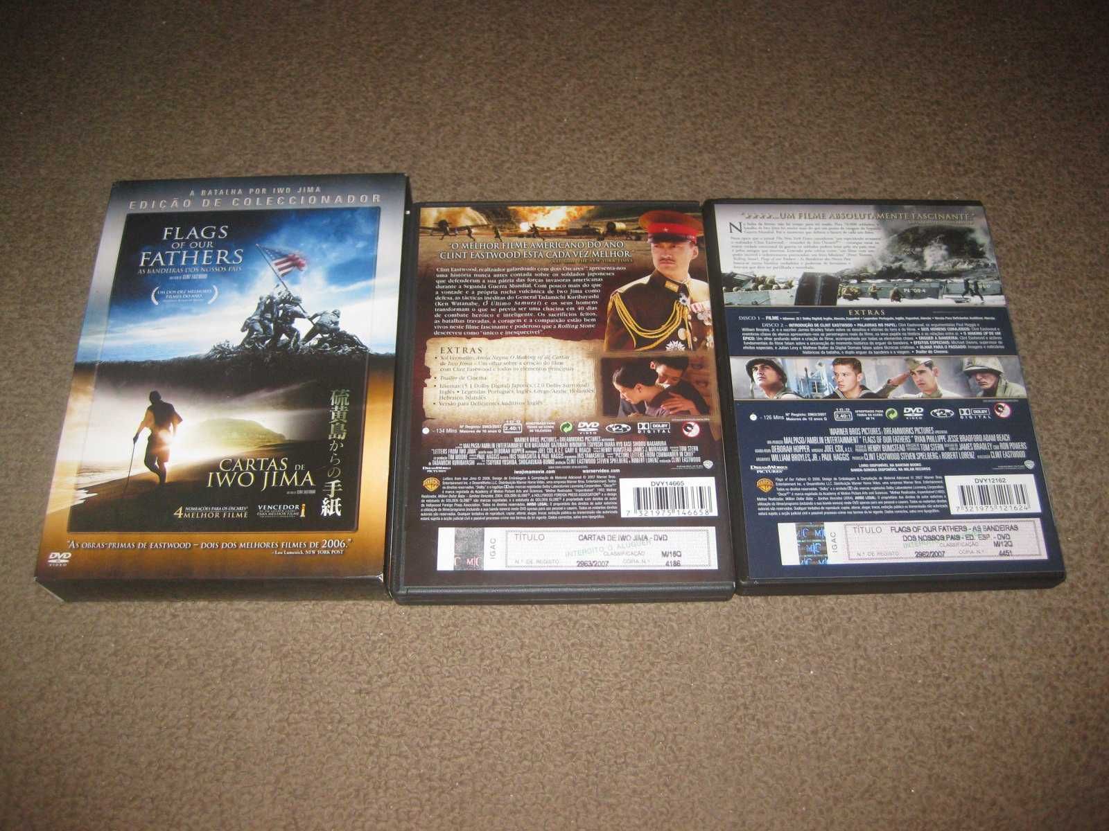 "As Bandeiras dos Nossos Pais e Cartas de Iwo Jima" C/Box Arquivadora!