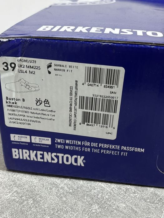Клоги Birkenstock boston shearling шльопанці біркеншток биркенсток 38р
