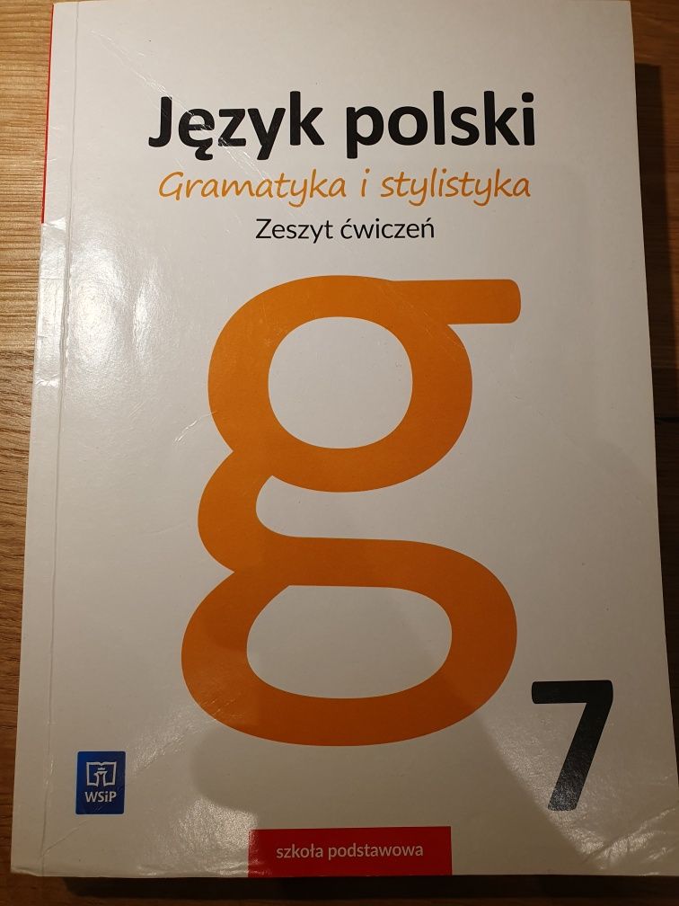 Język polski zeszyt ćwiczeń klasa 7