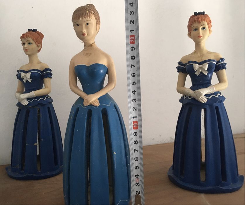 Conjunto de 3 suprtes de guardanapos