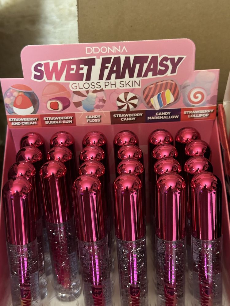 Gloss de sabores de doces