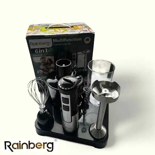 мультіблендер 6 в 1, блендер, м’ясорубка, измельчитель, миксер, шейкер
