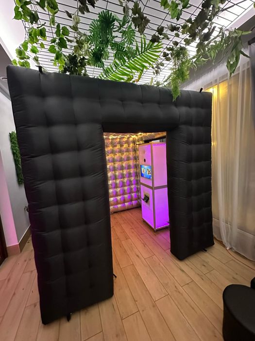 Fotobudka Atrakcje weselne Napis Miłość Love Ciężki dym Dekoracja Led