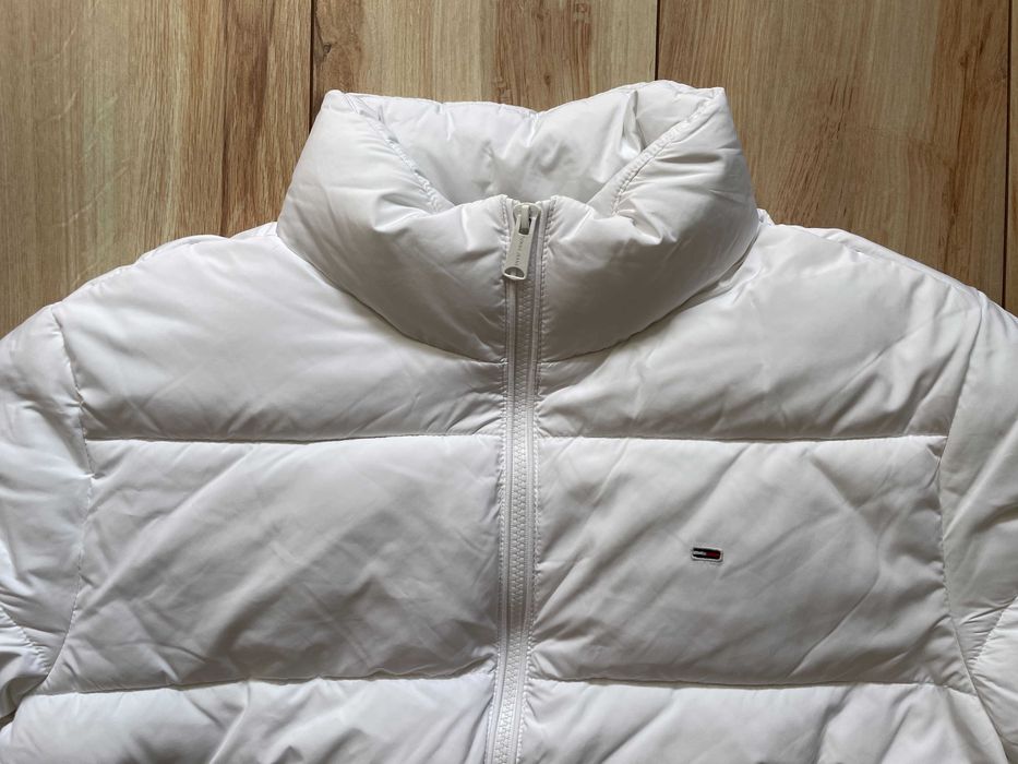 Biała kurtka Tommy Hilfiger damska r XL nowa metki