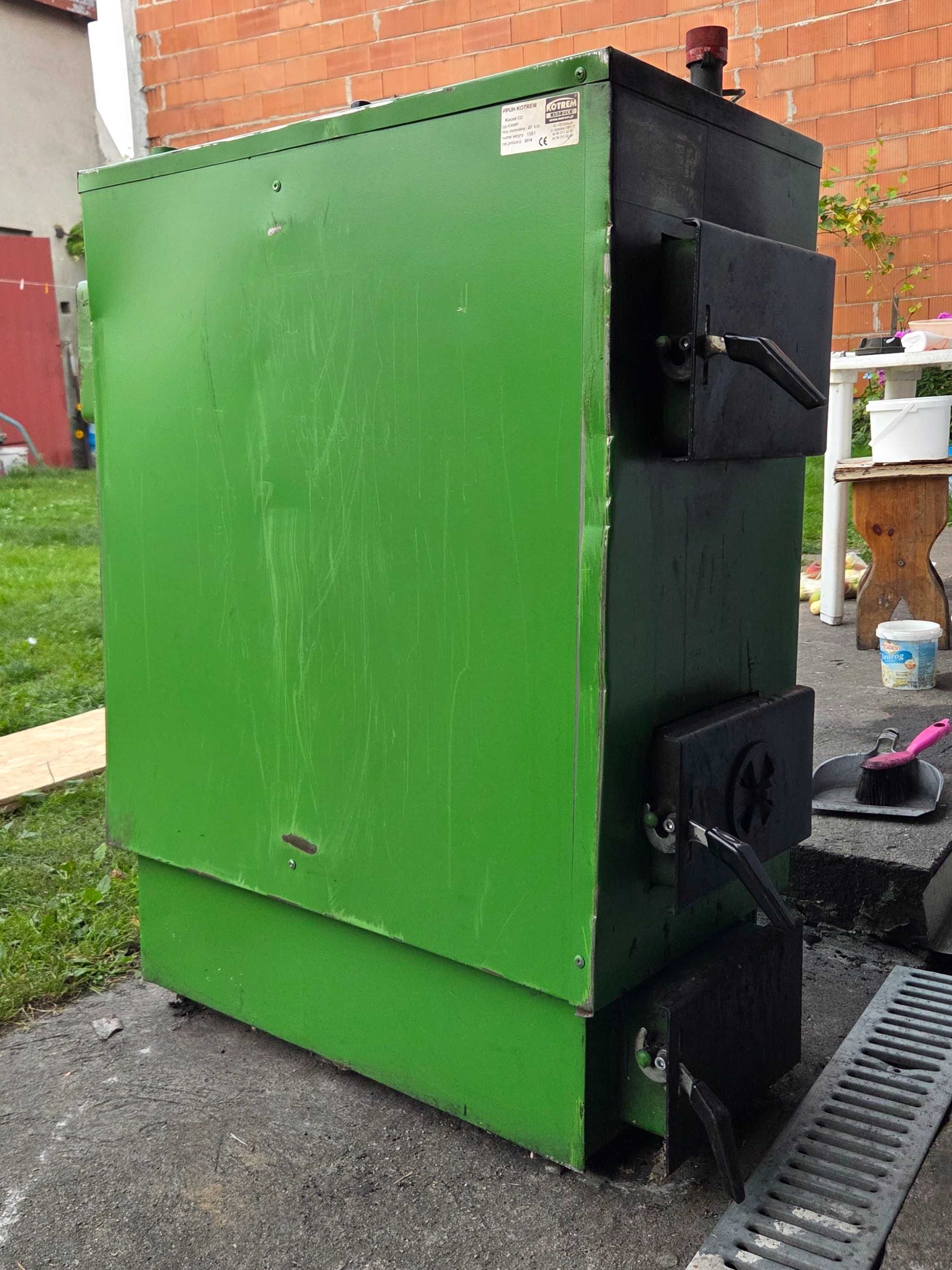Piec, kocioł C.O. Kotrem 23kW, kopciuch + sterownik
