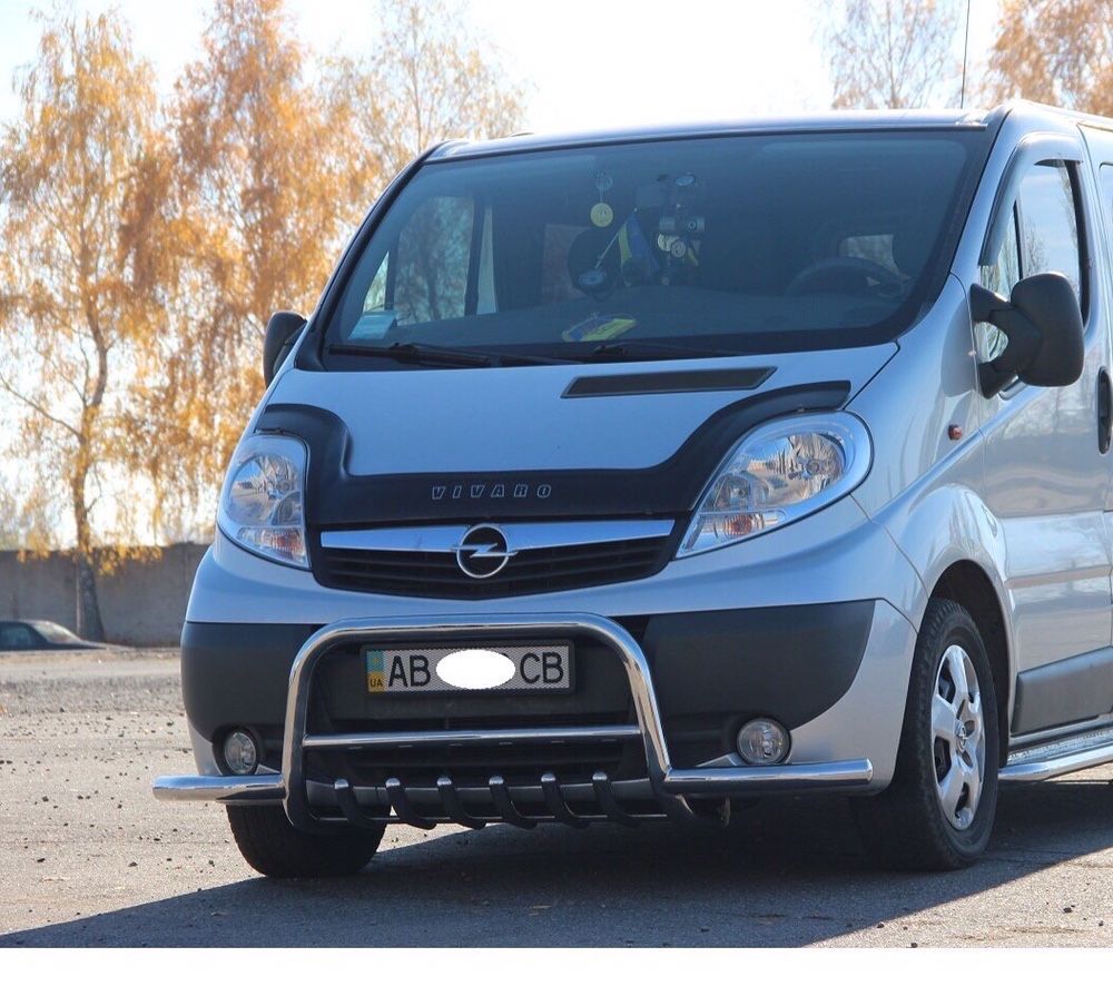 Кенгурятник для Renault Trafic Захист бампра для Рено Трафік