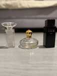 Flakony po perfumach Salvadore Dali Chopard Azzaro