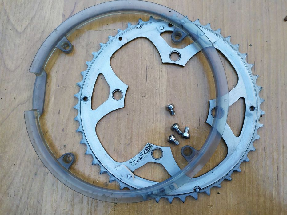 Shimano T-48 zębatka korby Alu 48t + osłona Trekking Polecam