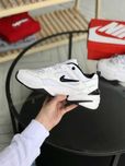 Чоловічі кросівки Nike M2K Tekno білий з чорним 0584 ХІТ