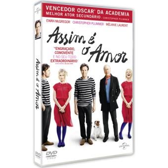 Dvd Assim é o Amor Filme Ewan McGregor Plummer de Mike Mills ENTREG JÁ