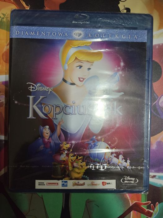 Kopciuszek - Blu-Ray stan idealny w folii