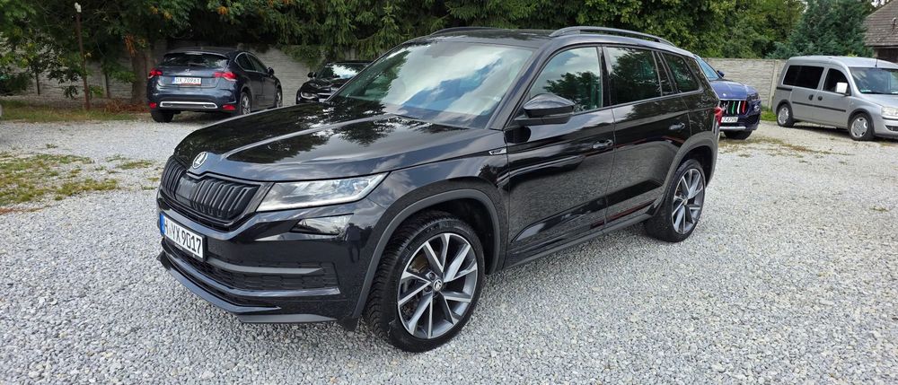 Skoda Kodiaq Sport Navi Kamery Skóra Kubły Radar Ful Led Gwarancja Mechaniczn Kozak