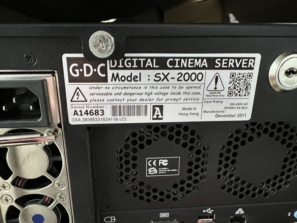Сервер GDC SX 2000 cinema