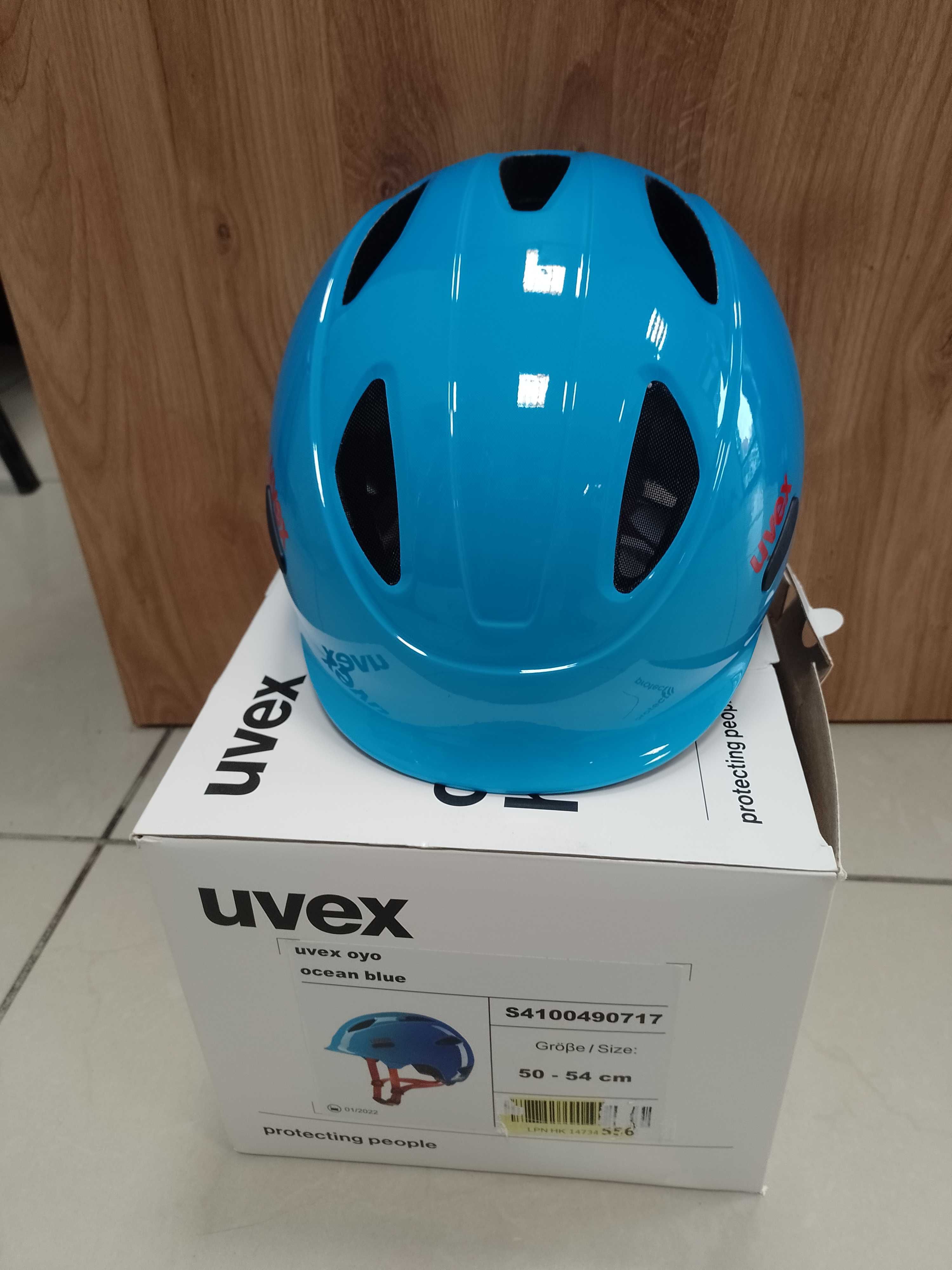 Kask Uvex Oyo niebieski