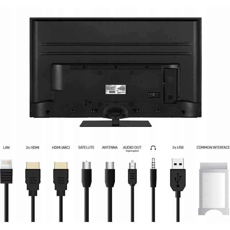 Знижка! Телевізор 50 дюймів Nokia QNA50GV210 (4K Android QLED)