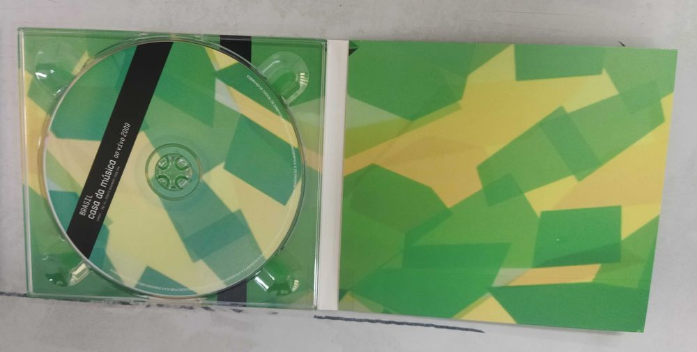 Ao vivo na casa da música, 4 CDs digipack