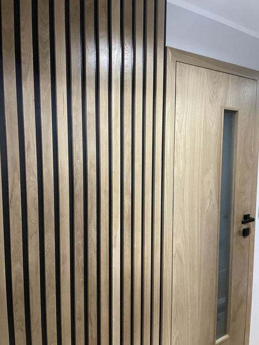 Drewniane Lamele na ścianę