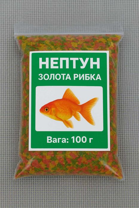 Корм для рыб, хлопья : Золотая Рыбка, Гурман, Универсальный