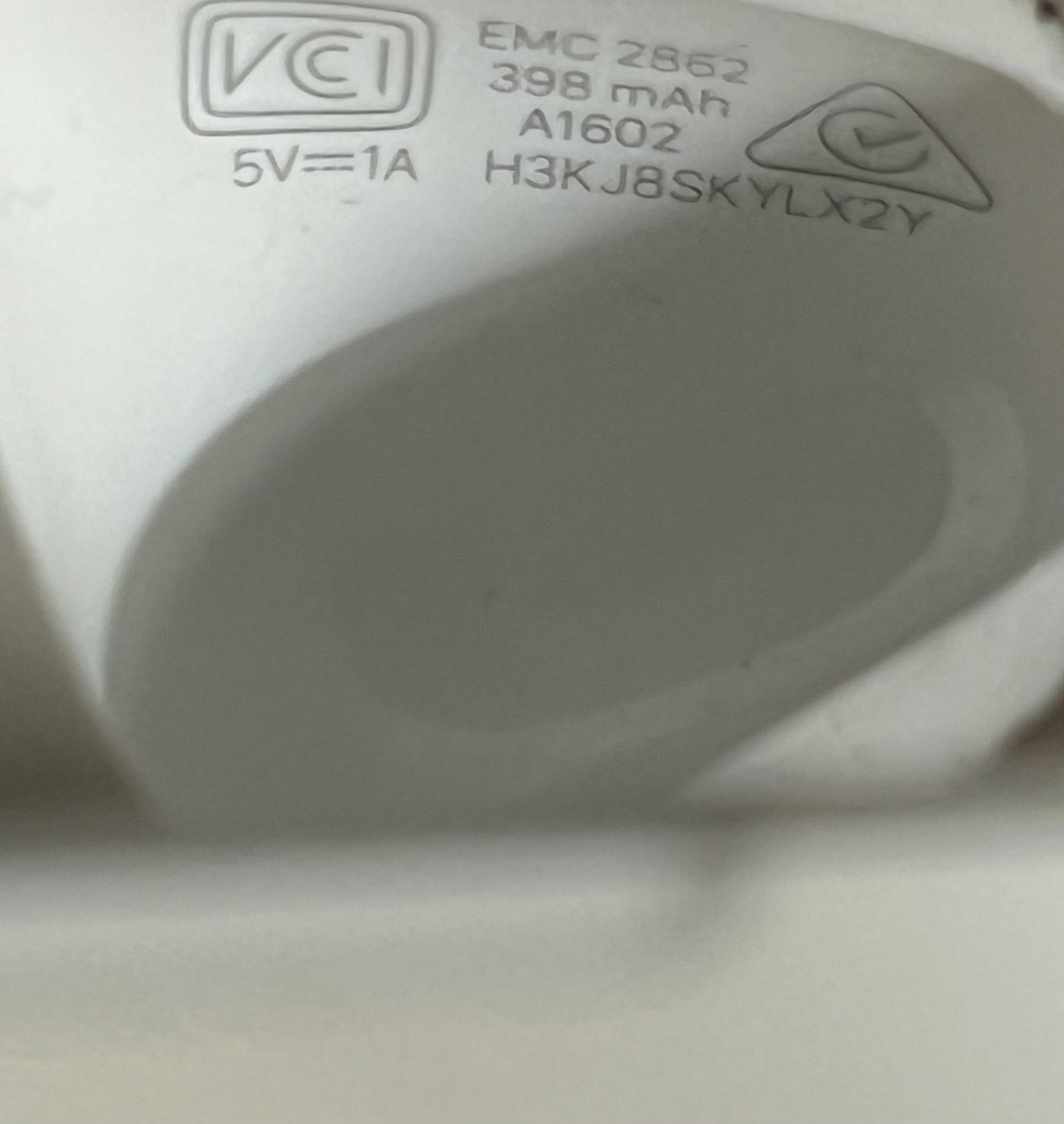 Oryginalne Airpods 2 A1602