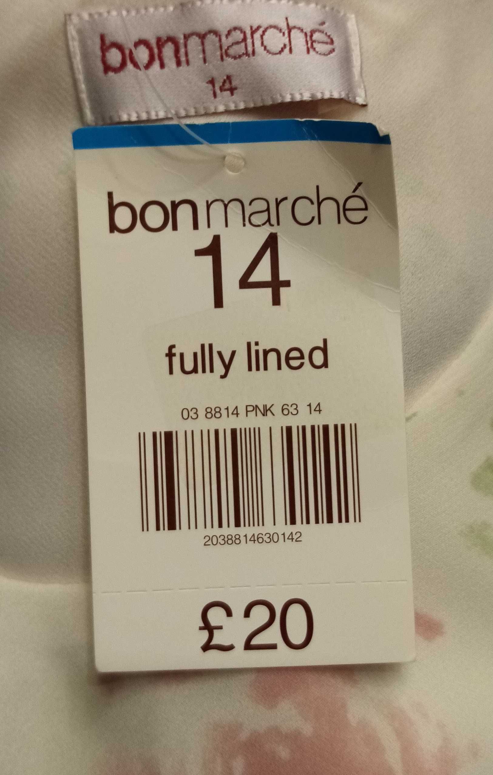 R) BONMARCHE letnia sukienka wizytowa Roz.14-L/XL