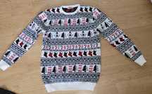 Sweter męski świąteczny