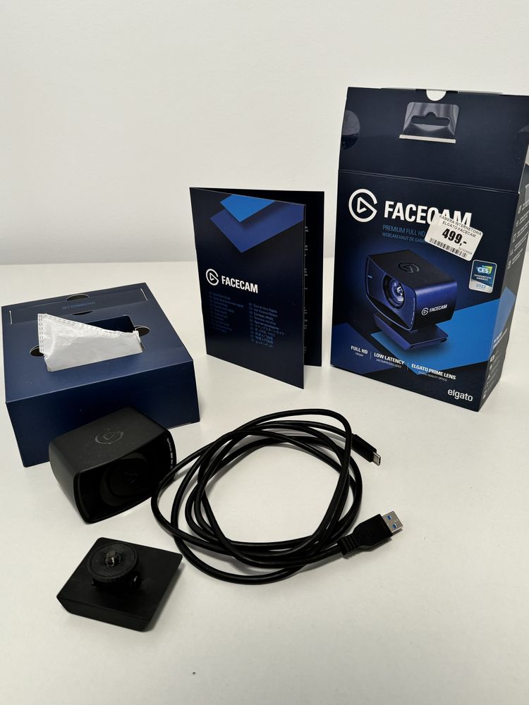 Elgato Facecam Kamerka internetowa 1080p 60fps Dzialajaca