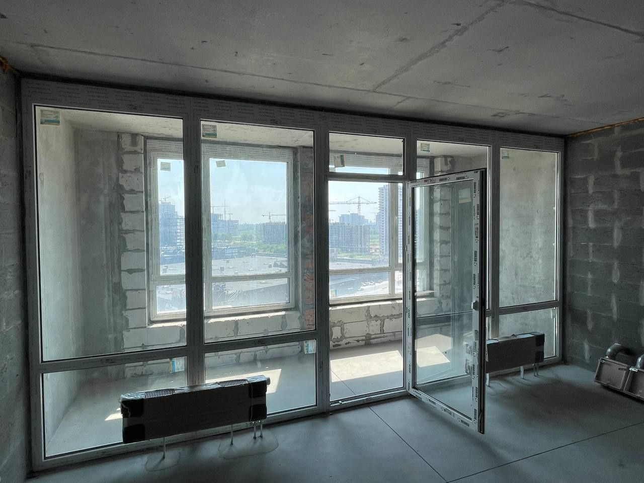 Окна панорамные шириной от 150 см. До 20 погонных метров