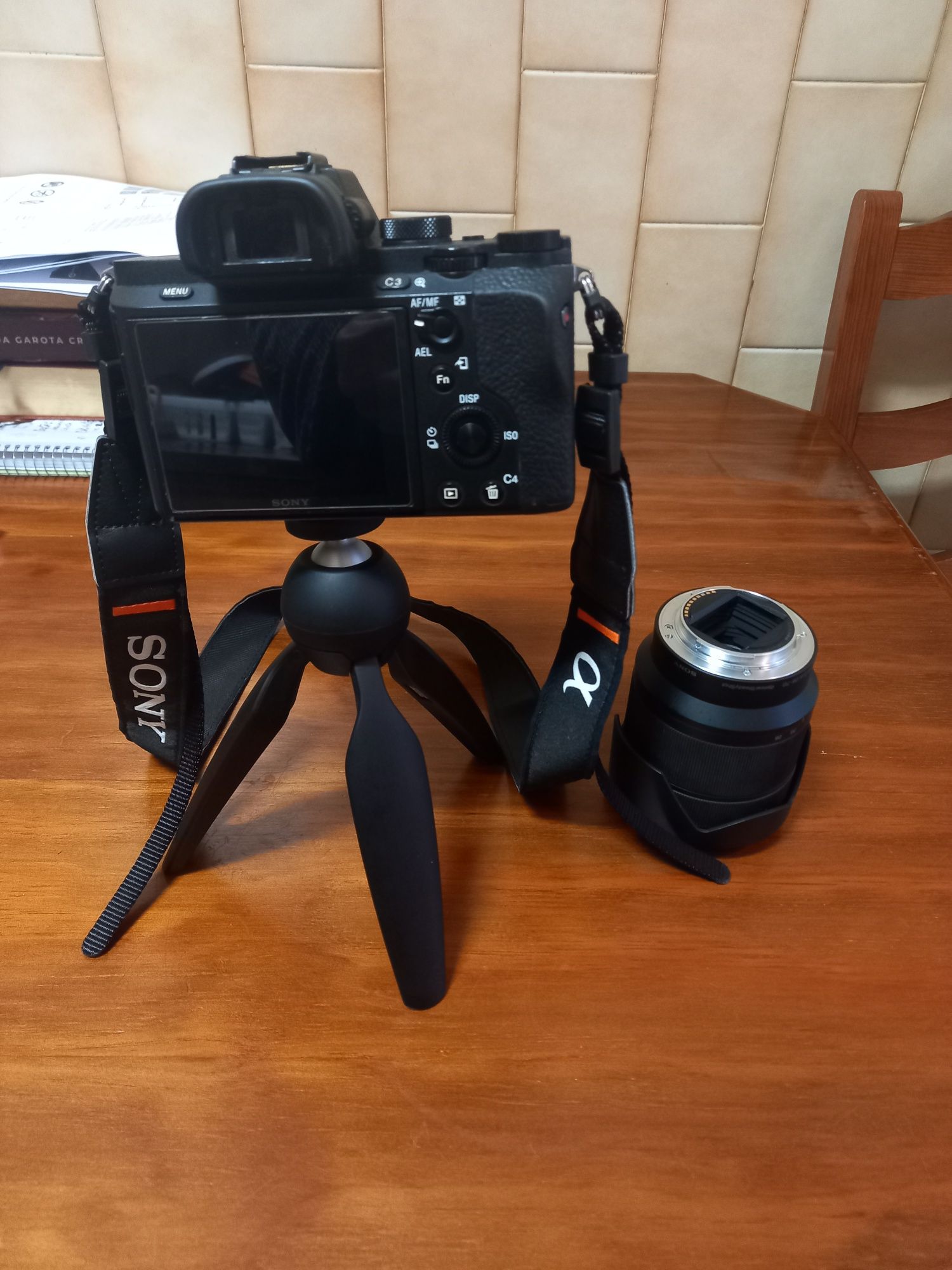 Sony a7ii mais objetivas